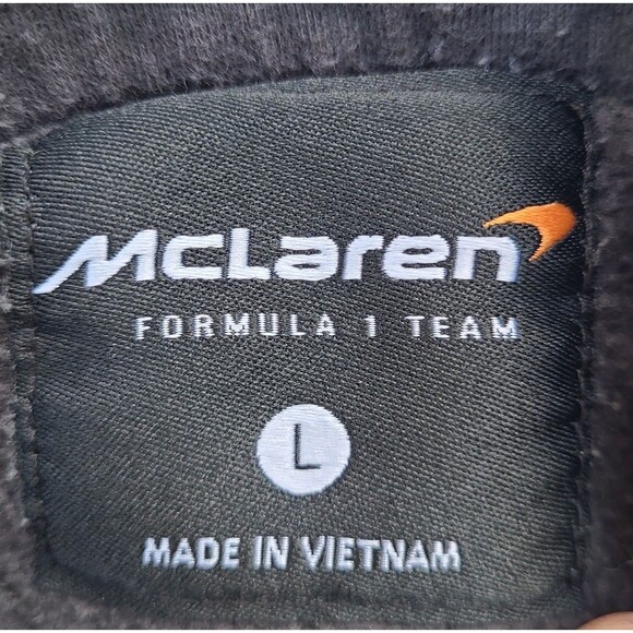 Hollister McLaren Formula 1 Team Gray Graphic Hoodie MCL60 - Picture 12 of 12